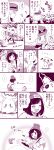  ... 10s 2girls absurdres comic female_protagonist_(pokemon_sm) glasses hat heart highres hiyori_(rindou66) long_hair mimikyu mimikyu_(pokemon) monochrome multiple_girls pikachu pokemon pokemon_(creature) pokemon_(game) pokemon_sm porkpie_hat serena_(pokemon) short_hair skirt smile spoken_ellipsis sunglasses sunglasses_on_head sweat text translation_request 