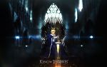  1girl fate/stay_night fate_(series) game_of_thrones saber throne 