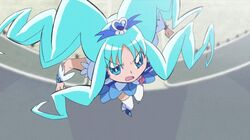  1girl animated animated_gif cure_marine fighting heartcatch_precure! kurumi_erika magical_girl precure 