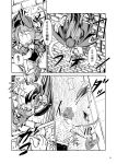  1girl assassin&#039;s_creed_(series) comic falling fifiruu highres hong_meiling monochrome solo touhou translation_request 