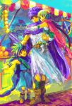  bianca&#039;s_daughter bianca&#039;s_son bianca's_son cape carrying dragon_quest dragon_quest_v family hero_(dq5) kiri_tampo market marketplace torneko 