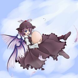  blue_eyes claws dress earrings egg feathers fingernails gr_(artist) hat highres jewelry long_fingernails long_nails mystia_lorelei nail_polish nails pink_hair shoes short_hair socks touhou wings 