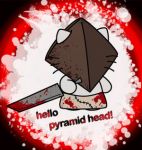  hello_kitty parody pyramid_head silent_hill 