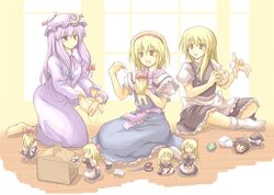  bad_id hakurei_reimu hinoryu kirisame_marisa patchouli_knowledge touhou yukkuri_shiteitte_ne 