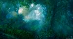  dutch_angle fantasy forest grass leaf light nature original scenery sunlight tree w-e-z watermark web_address 