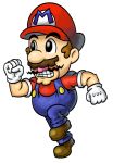  1boy 8chan costume drawfag facial_hair full_body gloves male_focus mustache simple_background solo super_mario_bros. wario white_background 