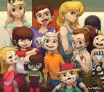    1boy 6+girls bangs brother_and_sister colored conoghi everyone lana_loud leni_loud lily_loud lincoln_loud lisa_loud lola_loud lori_loud luan_loud lucy_loud luna_loud lynn_loud multiple_girls nickelodeon ohnarev siblings sisters sitting sketch smile the_loud_house 