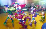    6+girls apple_bloom babs_seed lemon_zest maud_pie multiple_girls my_little_pony my_little_pony_equestria_girls my_little_pony_friendship_is_magic personification pinkie_pie rarity roller_skates scootaloo skates sunny_flare sweetie_belle tagme uotapo 