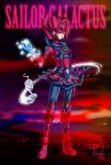  1girl animalization bishoujo_senshi_sailor_moon boots cat cosplay drachea_rannak energy galactus genderswap genderswap_(mtf) helmet marvel miniskirt parody red_boots sailor_collar sailor_senshi sailor_senshi_(cosplay) silver_surfer skirt surfboard watermark 