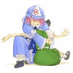  hat konpaku_youmu lowres pink_hair saigyouji_yuyuko short_hair touhou 