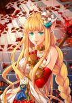  1girl blonde_hair breasts dungeon_and_fighter elf elven_knight knight_(dungeon_and_fighter) large_breasts solo 