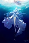  1girl aqua_(fire_emblem_if) artist_request blue_hair breasts female fire_emblem fire_emblem_if nintendo water 