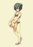  1boy bikini crossdressinging high_speed! kirishima_ikuya male_focus memeo_(candy_house) swimsuit trap 