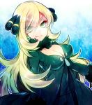  1girl blonde_hair breasts female nintendo noni-nani pokemon shirona_(pokemon) smile 