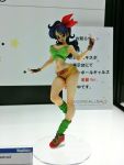  1girl bare_shoulders breasts dragon_ball female figure large_breasts legs long_hair photo short_shorts shorts smile 