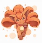  fox no_humans pokemon tagme vulpix white_background 