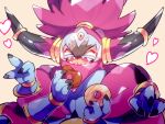  artist_request claws fangs food happy hoopa horns monster nintendo pokemon smile 