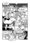  3girls comic greyscale hakurei_reimu komeiji_satori left-to-right_manga monochrome multiple_girls noya_makoto remilia_scarlet touhou translation_request 