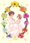  00s digimon digimon_adventure_02 hetero motomiya_daisuke wedding_dress yagami_hikari 