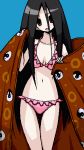 bikini happy komori_kiri long_hair sayonara_zetsubou_sensei smile swimsuit 