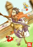  broom chasing cirno crossover fainted fairy glasses hakurei_reimu harry_potter hat ibuki_suika kirisame_marisa motion_blur multiple_characters quidditch smirk tagme teeth touhou vacuum_cleaner winddevil witch yakumo_ran yellow_eyes 