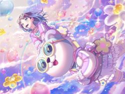  bangs bear dress mascot okusawa_misaki smile 