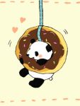  doughnut food heart panda string 
