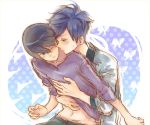  2boys blush free! male_focus multiple_boys nanase_haruka_(free!) ryuugazaki_rei yaoi 