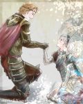  1boy 1girl brother_and_sister family fire_emblem fire_emblem_if marx_(fire_emblem_if) my_unit_(fire_emblem_if) 