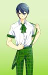  1boy free! male_focus nanase_haruka_(free!) suspenders tagme 