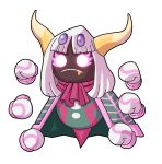  1girl alternate_form dark_skin disembodied_hands fang halgalaz horns kirby:_planet_robobot kirby_(series) kirby_triple_deluxe long_hair multiple_hands queen_sectonia spider spoilers transparent_background white_hair 