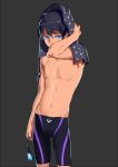  1boy free! male_focus nanase_haruka_(free!) swim_trunks tagme topless towel 