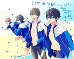  4boys high_speed! kirishima_ikuya male_focus multiple_boys nanase_haruka_(free!) shiina_asahi tachibana_makoto tagme 