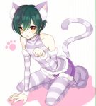  1boy cat_ears cat_tail high_speed! kirishima_ikuya male_focus tagme tail 