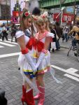  2girls bishoujo_senshi_sailor_moon censored cosplay japan multiple_girls outside photo sailor_chibi_moon sailor_moon super_sailor_chibi_moon super_sailor_moon 
