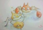  alternate_color artist_request krabby no_humans pincers pokemon shiny_pokemon 