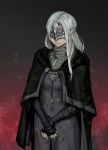  1girl artist_request dark_souls_iii fire_keeper from_software mask souls_(from_software) white_hair 
