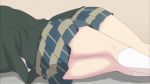  2girls animated animated_gif head_out_of_frame legs multiple_girls plaid plaid_skirt sakura_trick school_uniform skirt sonoda_yuu takayama_haruka thighs 