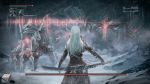  armor bloodborne fake_screenshot long_hair science_fiction snow sword tagme white_hair 