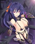  black_hair breasts high_school_dxd himejima_akeno large_breasts open_mouth 