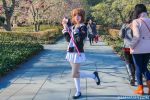  card_captor_sakura cosplay kero kinomoto_sakura kinomoto_sakura_(cosplay) kneesocks lana_rain park photo school_uniform serafuku 