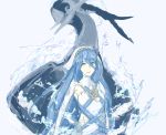  1boy 1girl aqua_(fire_emblem_if) artist_request blue_hair breasts dancer dragon dress female fire_emblem fire_emblem_if nintendo water 