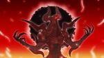  claws fangs final_fantasy final_fantasy_xiv glowing glowing_eyes horns ifrit monster nippy 