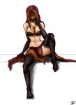  1girl cleavage dark_souls dark_souls_ii desert_sorceress hood souls_(from_software) 