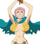  1girl breasts cape crying one_piece rebecca_(one_piece) sword 