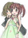  idolmaster idolmaster_cinderella_girls ogata_chieri takagaki_kaede yuri 