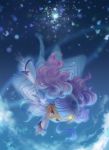  00s 1girl dark_skin dress lips long_hair meredy pantyhose purple_hair shoes tales_of_(series) tales_of_eternia twintails violet_eyes 