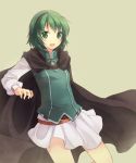  cape fire_emblem fire_emblem:_rekka_no_ken fire_emblem_blazing_sword flat_chest green_eyes green_hair hairband hiz_(pixiv) nino_(fire_emblem) short_hair skirt 