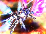  eblmeka energy_sword gundam gundam_seed gundam_seed_destiny mecha space strike_freedom_gundam sword weapon 