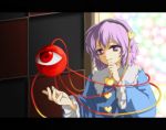  hairband heart highres komeiji_satori myon_(artist) purple_eyes purple_hair short_hair touhou violet_eyes 